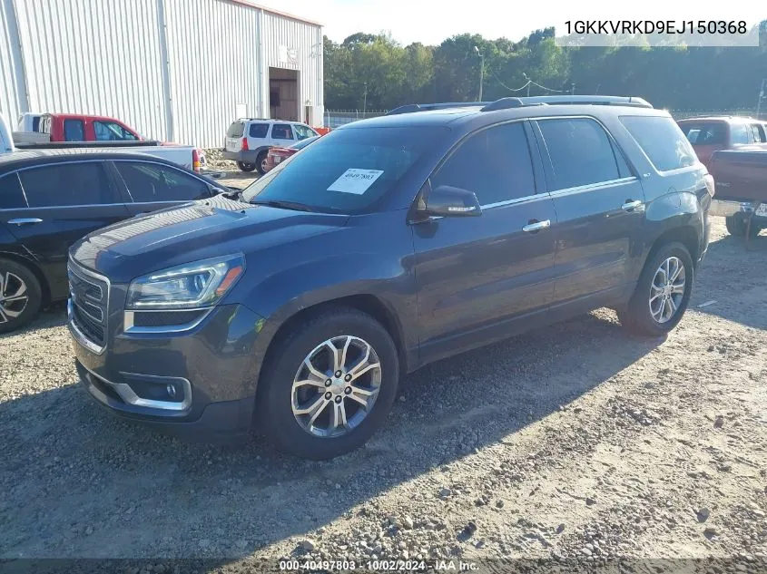 2014 GMC Acadia Slt-1 VIN: 1GKKVRKD9EJ150368 Lot: 40497803