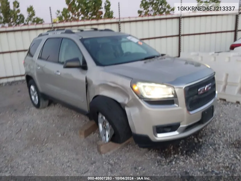 2014 GMC Acadia Sle-1 VIN: 1GKKRNED6EJ213337 Lot: 40507283