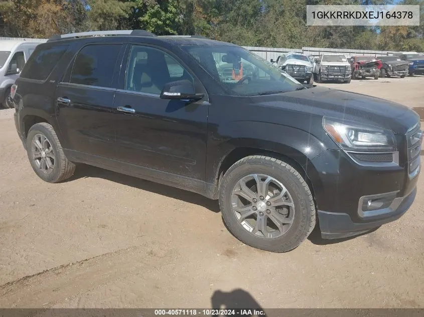 2014 GMC Acadia Slt-1 VIN: 1GKKRRKDXEJ164378 Lot: 40571118