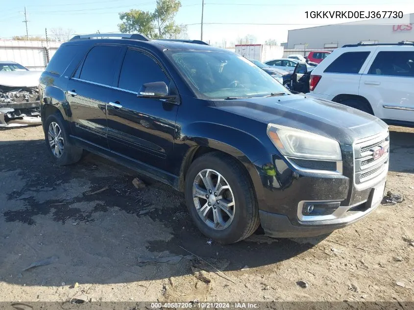 2014 GMC Acadia Slt-1 VIN: 1GKKVRKD0EJ367730 Lot: 40587205