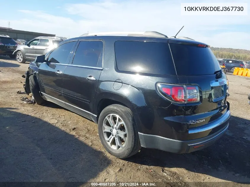 2014 GMC Acadia Slt-1 VIN: 1GKKVRKD0EJ367730 Lot: 40587205