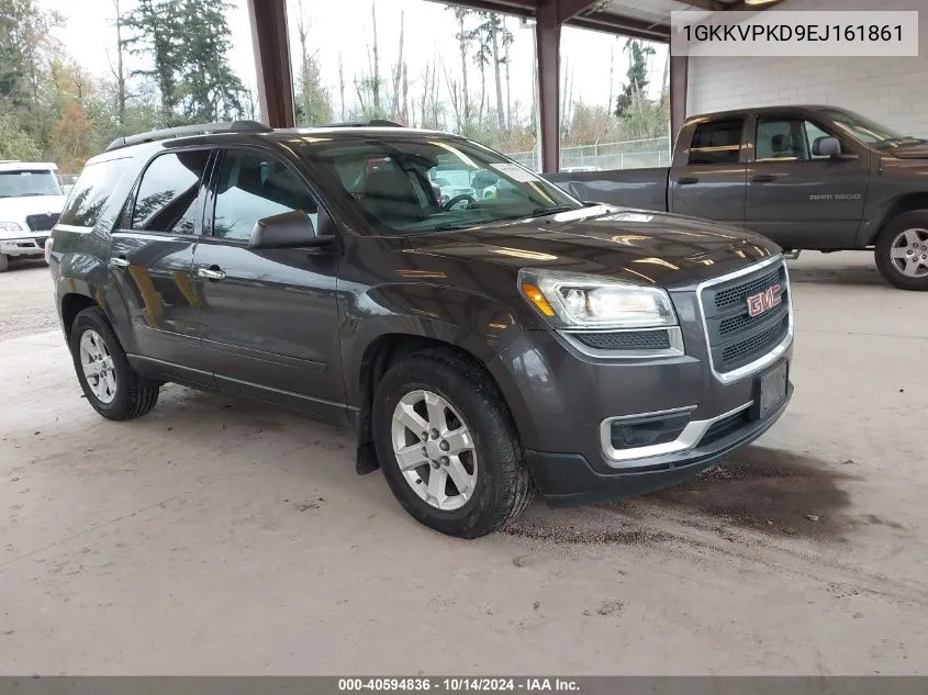 2014 GMC Acadia Sle-2 VIN: 1GKKVPKD9EJ161861 Lot: 40594836