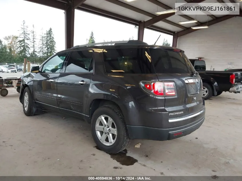 2014 GMC Acadia Sle-2 VIN: 1GKKVPKD9EJ161861 Lot: 40594836