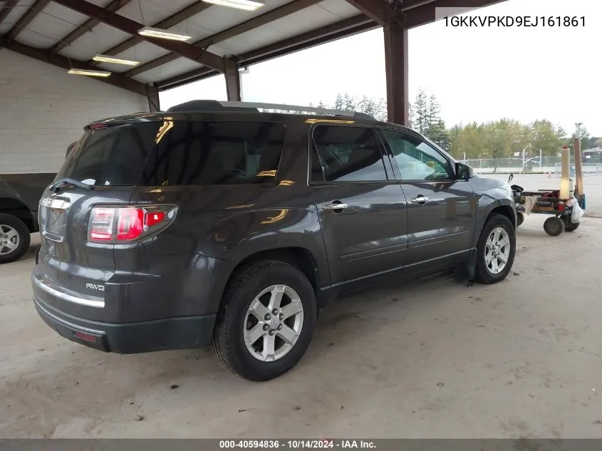 2014 GMC Acadia Sle-2 VIN: 1GKKVPKD9EJ161861 Lot: 40594836