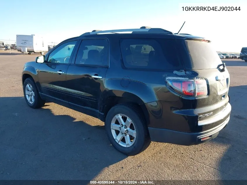 2014 GMC Acadia Sle-2 VIN: 1GKKRRKD4EJ902044 Lot: 40595344