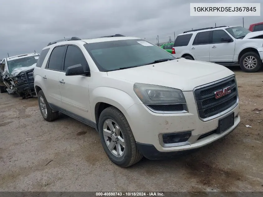 1GKKRPKD5EJ367845 2014 GMC Acadia Sle-2