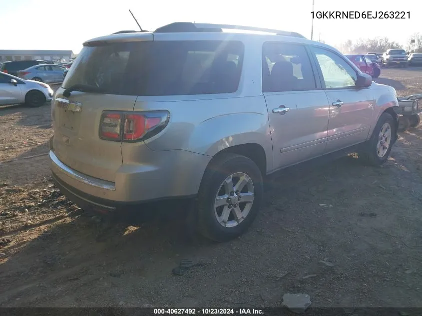 1GKKRNED6EJ263221 2014 GMC Acadia Sle-1