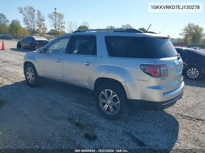 2014 GMC Acadia VIN: 1GKKVRKD7EJ130278 Lot: 40655834