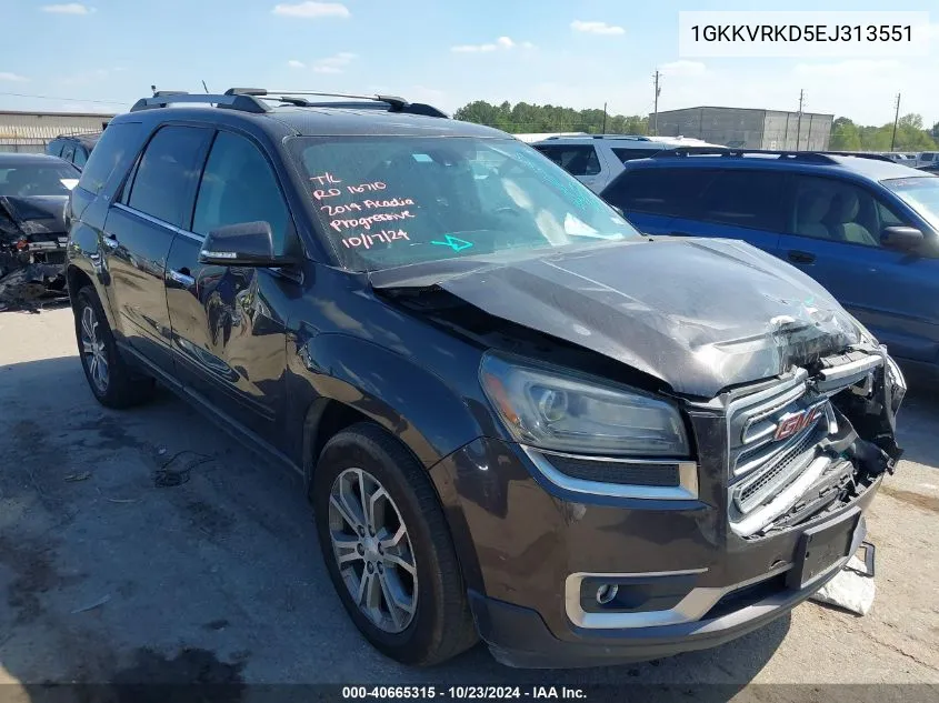 2014 GMC Acadia Slt-1 VIN: 1GKKVRKD5EJ313551 Lot: 40665315