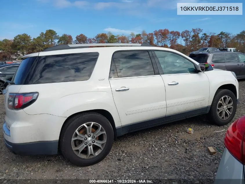 2014 GMC Acadia Slt-1 VIN: 1GKKVRKD0EJ371518 Lot: 40666341