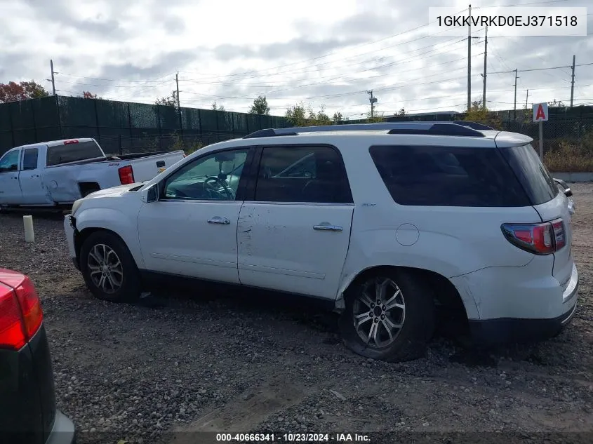 2014 GMC Acadia Slt-1 VIN: 1GKKVRKD0EJ371518 Lot: 40666341