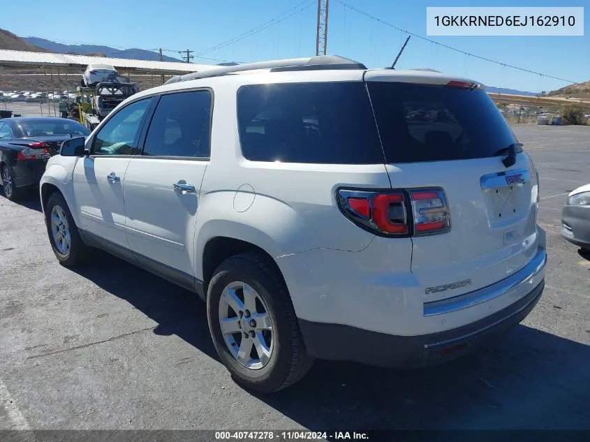 2014 GMC Acadia Sle-1 VIN: 1GKKRNED6EJ162910 Lot: 40747278