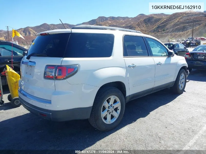 2014 GMC Acadia Sle-1 VIN: 1GKKRNED6EJ162910 Lot: 40747278