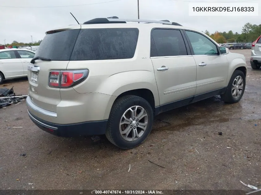 2014 GMC Acadia Slt-2 VIN: 1GKKRSKD9EJ168333 Lot: 40747674