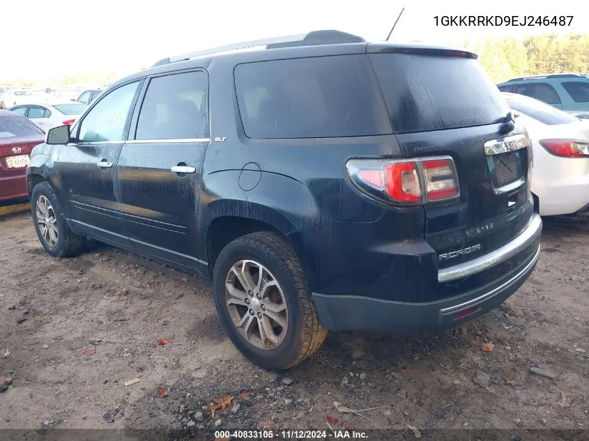 2014 GMC Acadia Slt-1 VIN: 1GKKRRKD9EJ246487 Lot: 40833105