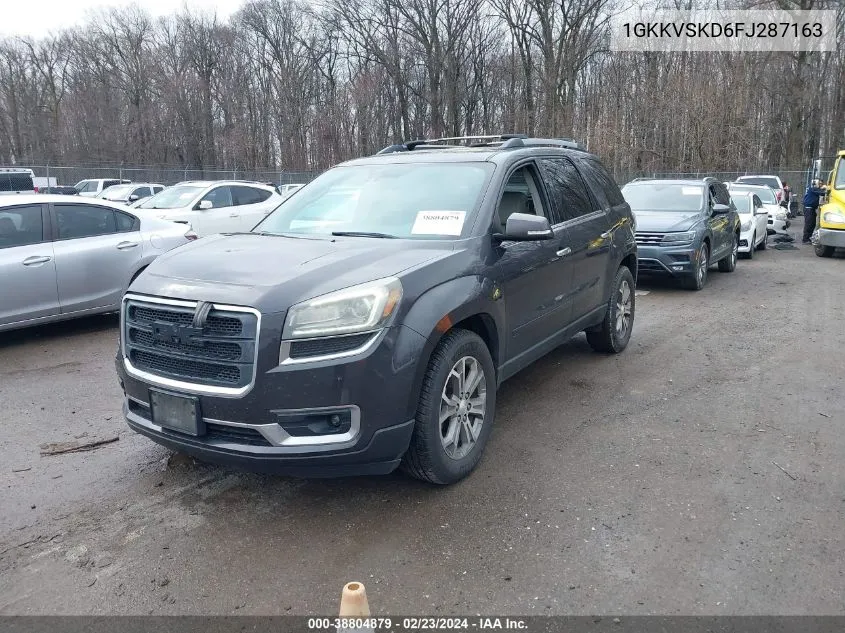 2015 GMC Acadia Slt-2 VIN: 1GKKVSKD6FJ287163 Lot: 38804879