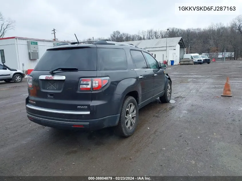 2015 GMC Acadia Slt-2 VIN: 1GKKVSKD6FJ287163 Lot: 38804879