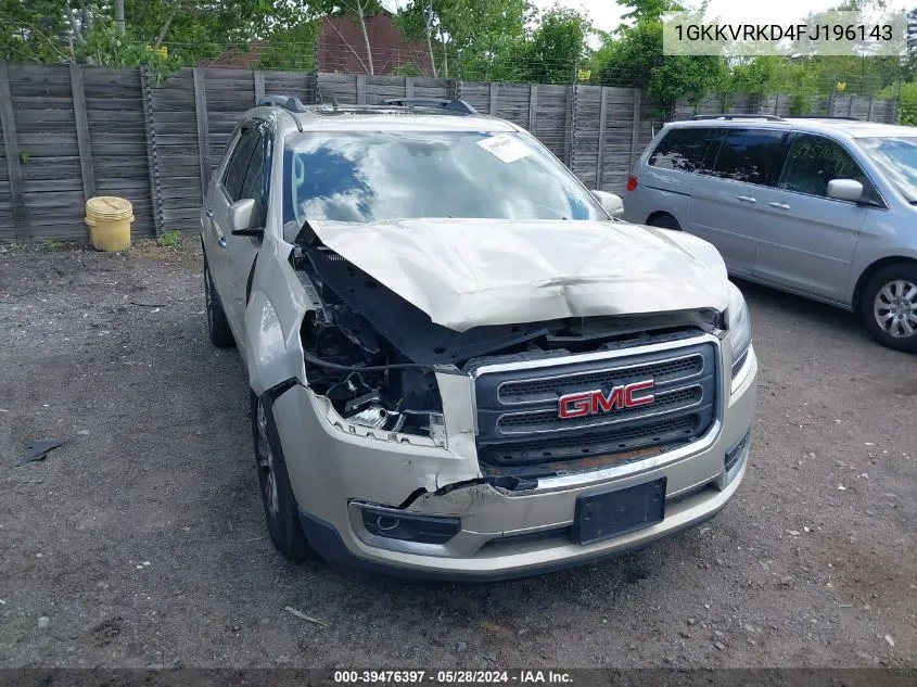 1GKKVRKD4FJ196143 2015 GMC Acadia Slt-1