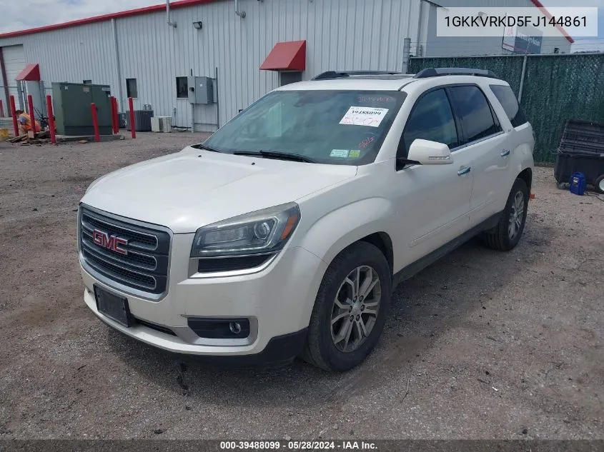 2015 GMC Acadia Slt-1 VIN: 1GKKVRKD5FJ144861 Lot: 39488099