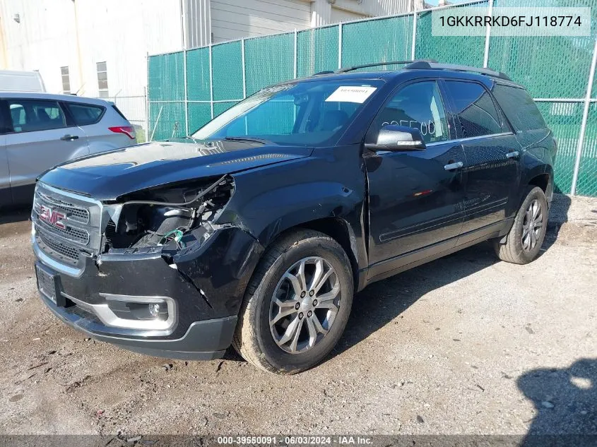 1GKKRRKD6FJ118774 2015 GMC Acadia Slt-1