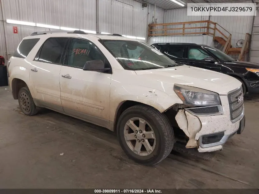 1GKKVPKD4FJ329679 2015 GMC Acadia Sle-2