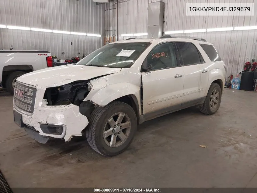 1GKKVPKD4FJ329679 2015 GMC Acadia Sle-2