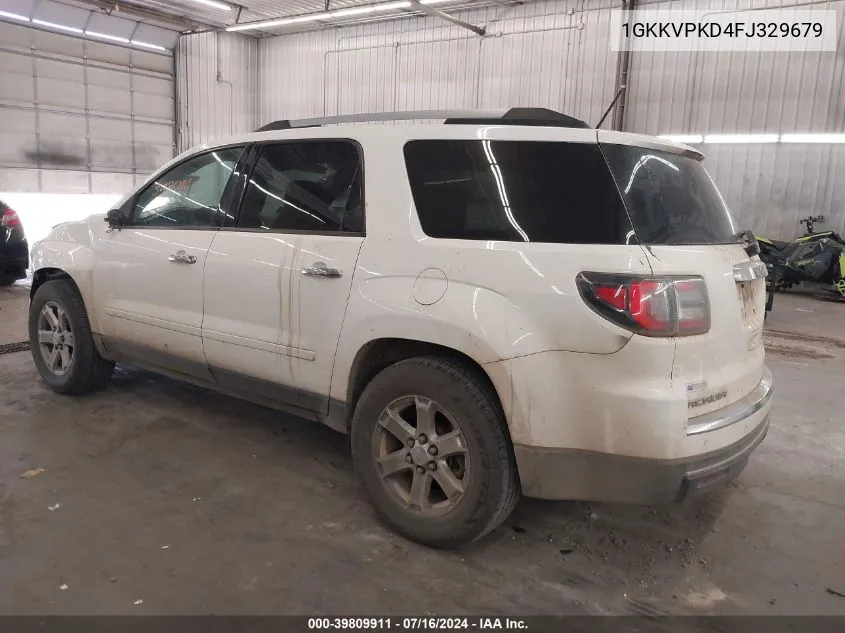 1GKKVPKD4FJ329679 2015 GMC Acadia Sle-2