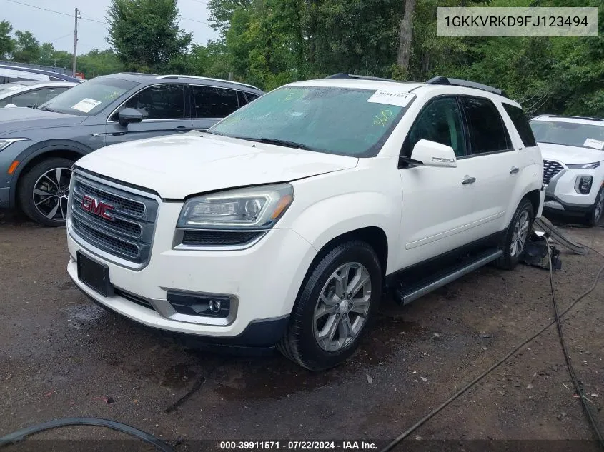 1GKKVRKD9FJ123494 2015 GMC Acadia Slt-1