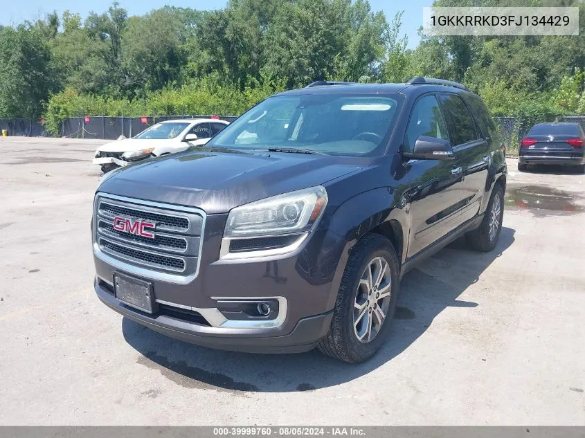 1GKKRRKD3FJ134429 2015 GMC Acadia Slt-1