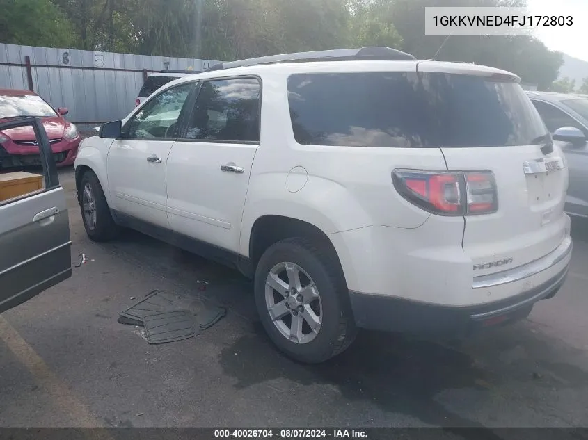 1GKKVNED4FJ172803 2015 GMC Acadia Sle-1