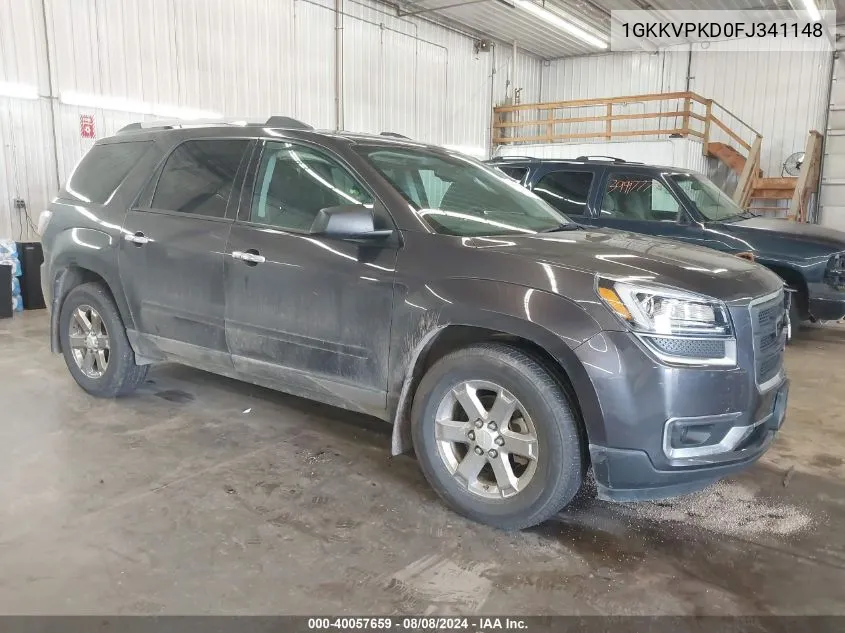 1GKKVPKD0FJ341148 2015 GMC Acadia Sle-2