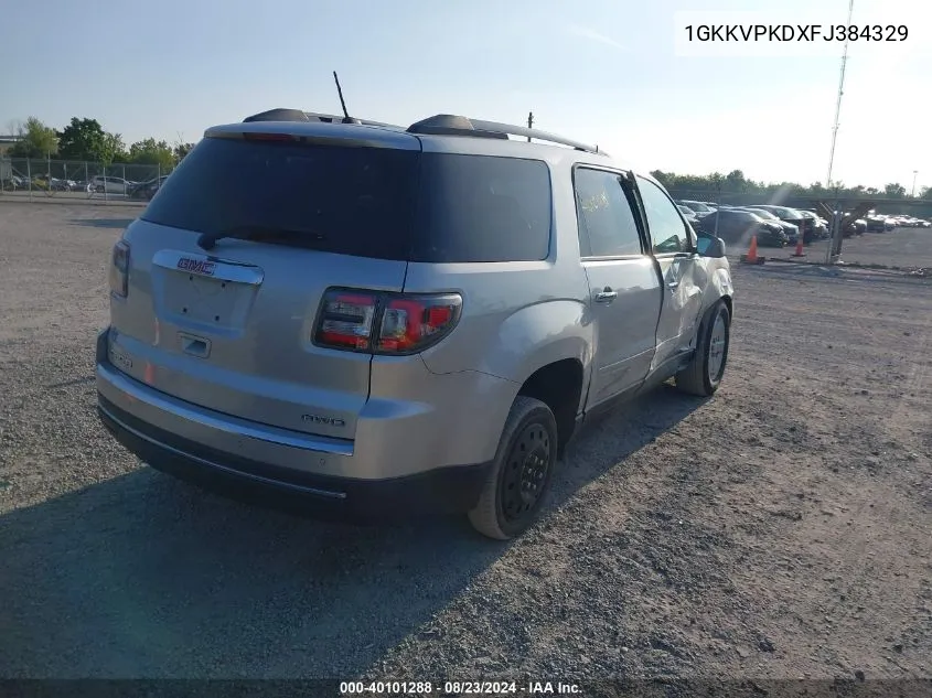 1GKKVPKDXFJ384329 2015 GMC Acadia Sle-2