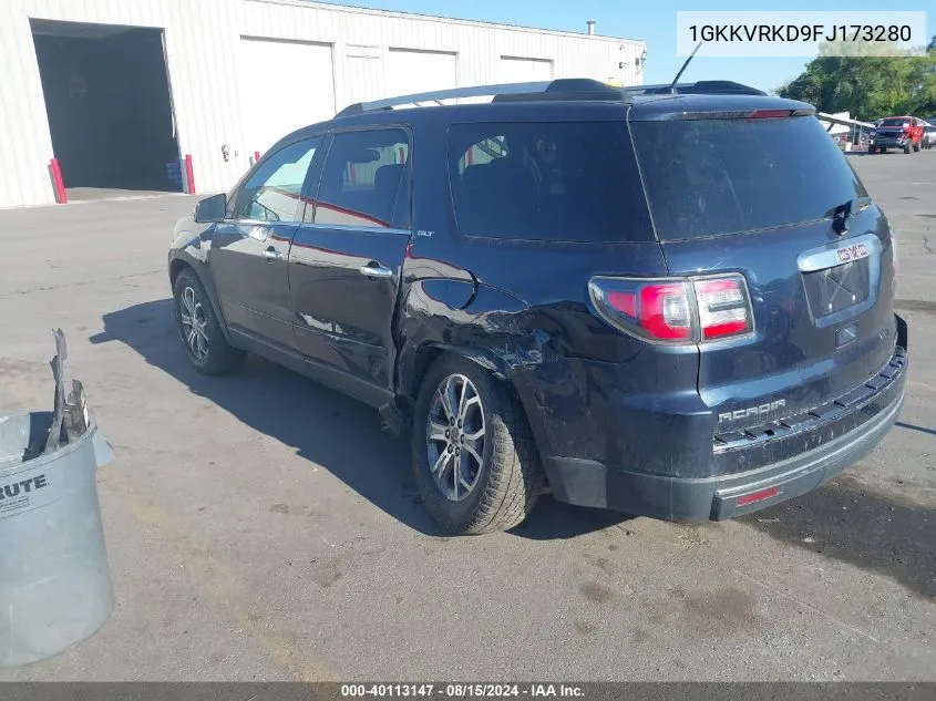 1GKKVRKD9FJ173280 2015 GMC Acadia Slt-1