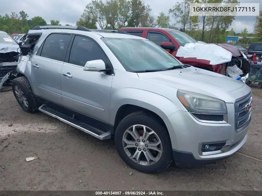 1GKKRRKD8FJ177115 2015 GMC Acadia Slt-1