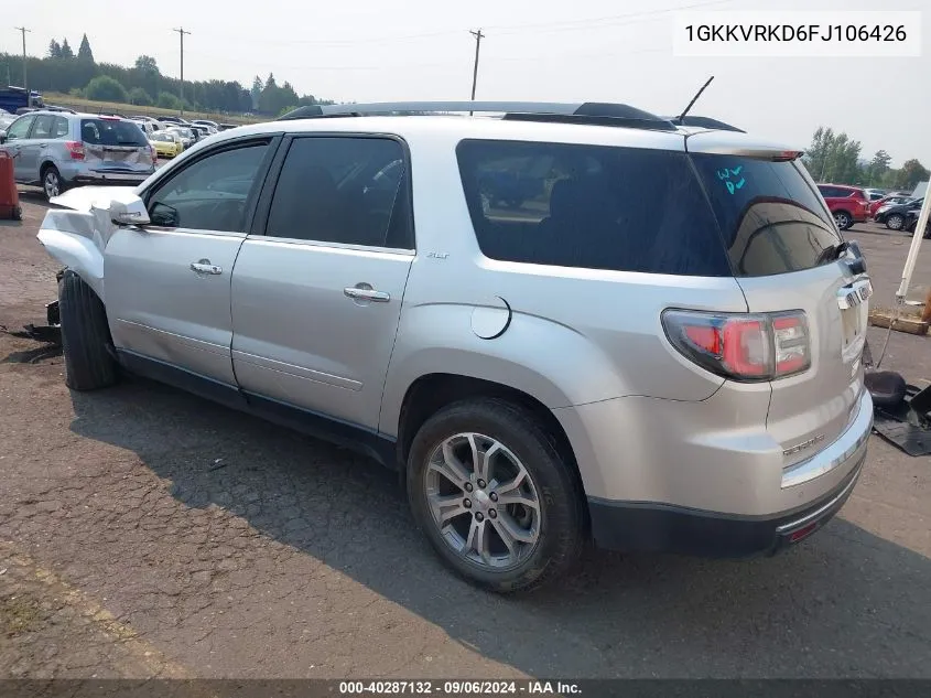 2015 GMC Acadia Slt-1 VIN: 1GKKVRKD6FJ106426 Lot: 40287132