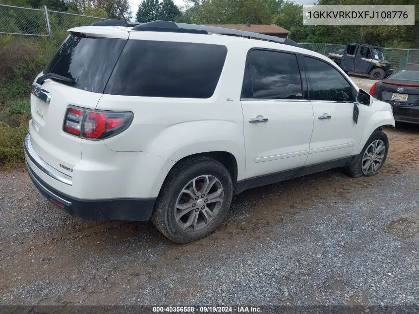 2015 GMC Acadia Slt-1 VIN: 1GKKVRKDXFJ108776 Lot: 40356558