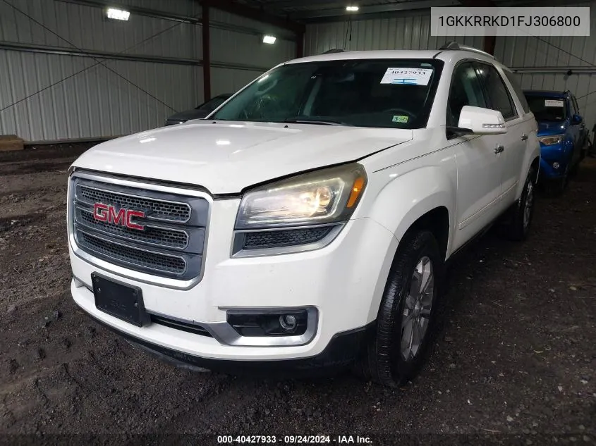 2015 GMC Acadia Slt-1 VIN: 1GKKRRKD1FJ306800 Lot: 40427933