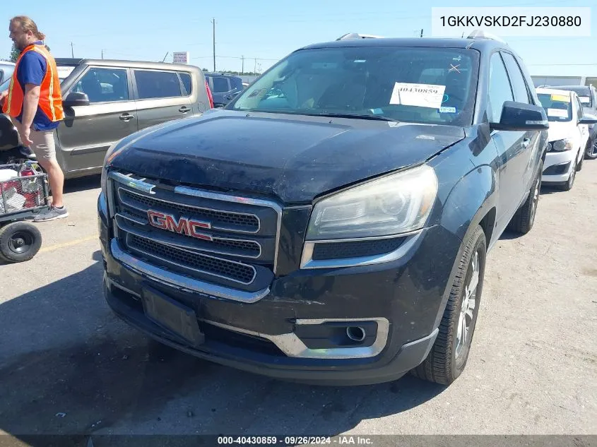 2015 GMC Acadia Slt-2 VIN: 1GKKVSKD2FJ230880 Lot: 40430859