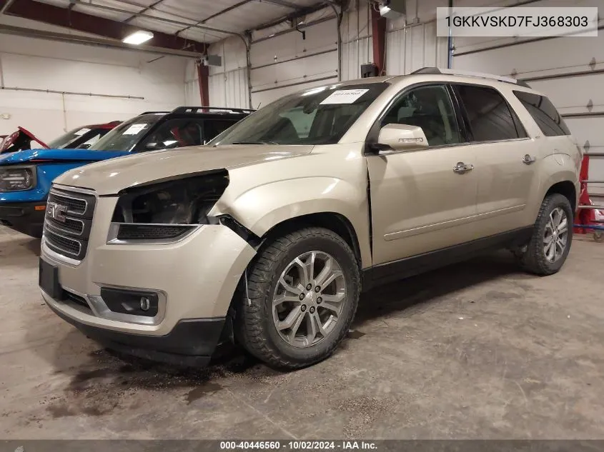 2015 GMC Acadia Slt-2 VIN: 1GKKVSKD7FJ368303 Lot: 40446560