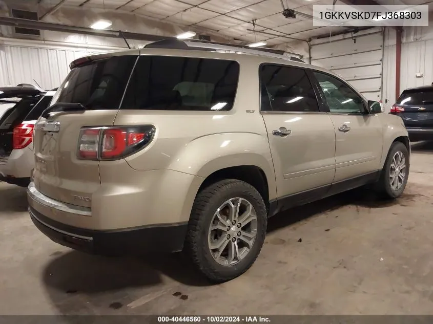 2015 GMC Acadia Slt-2 VIN: 1GKKVSKD7FJ368303 Lot: 40446560