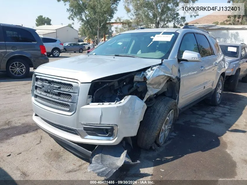 2015 GMC Acadia Slt-1 VIN: 1GKKRRKD4FJ132401 Lot: 40471485