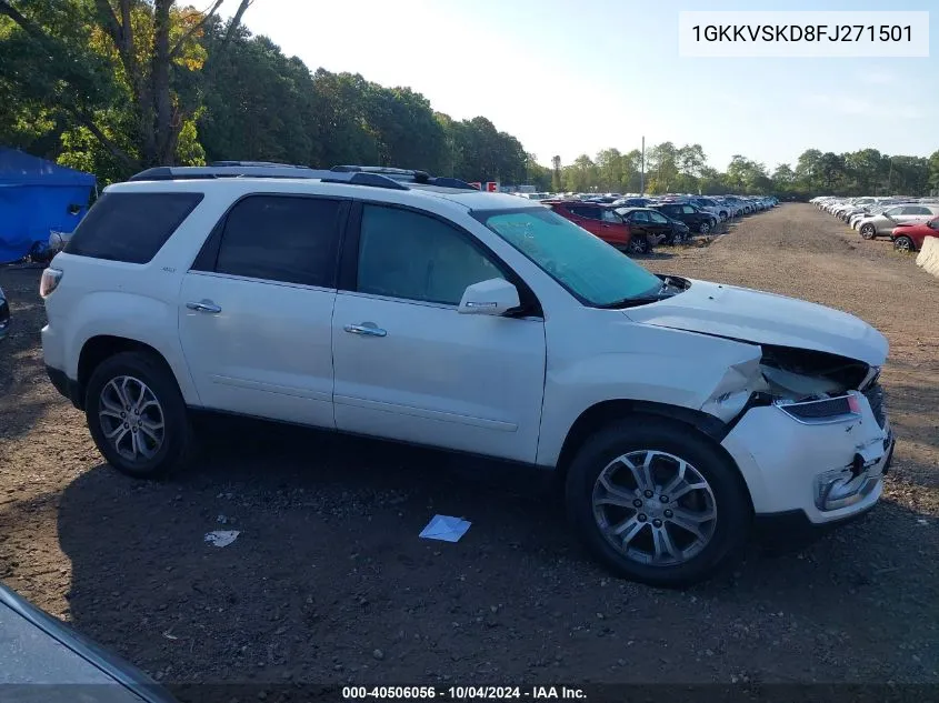 2015 GMC Acadia Slt-2 VIN: 1GKKVSKD8FJ271501 Lot: 40506056