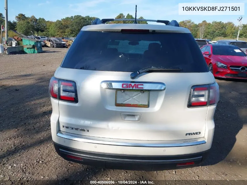 2015 GMC Acadia Slt-2 VIN: 1GKKVSKD8FJ271501 Lot: 40506056