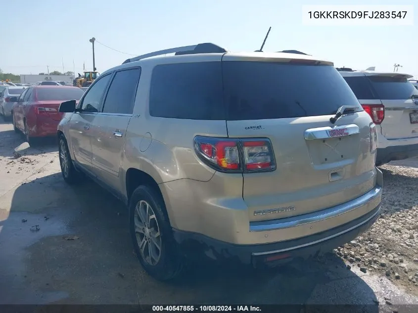 1GKKRSKD9FJ283547 2015 GMC Acadia Slt-2