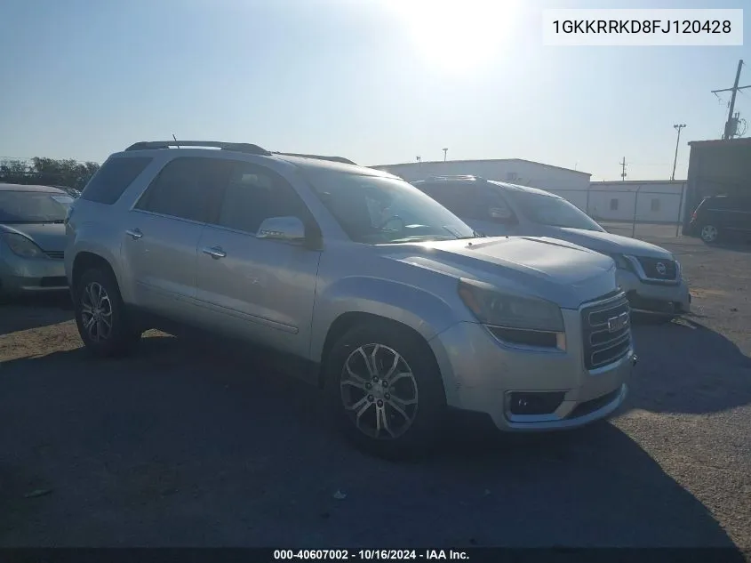 2015 GMC Acadia Slt-1 VIN: 1GKKRRKD8FJ120428 Lot: 40607002