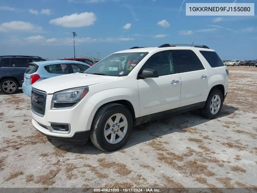 1GKKRNED9FJ155080 2015 GMC Acadia Sle-1