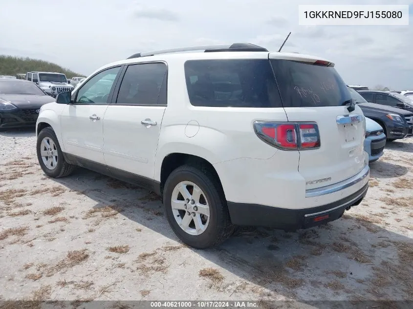 1GKKRNED9FJ155080 2015 GMC Acadia Sle-1