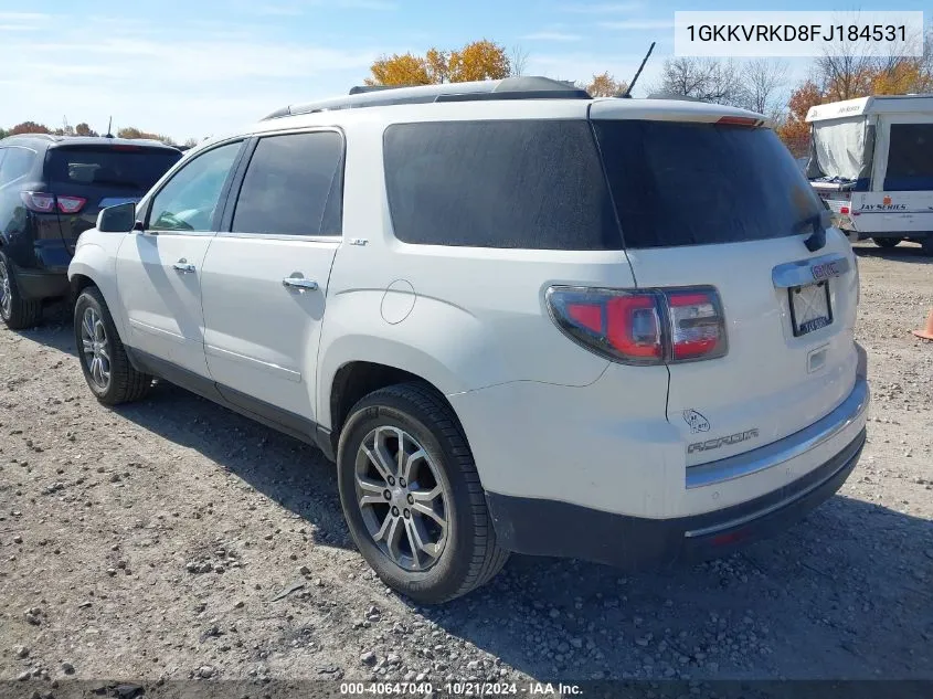 2015 GMC Acadia Slt-1 VIN: 1GKKVRKD8FJ184531 Lot: 40647040