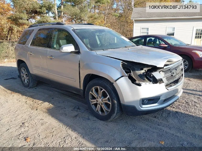 2015 GMC Acadia Slt-1 VIN: 1GKKVRKD8FJ134793 Lot: 40671684