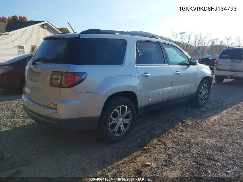 2015 GMC Acadia Slt-1 VIN: 1GKKVRKD8FJ134793 Lot: 40671684